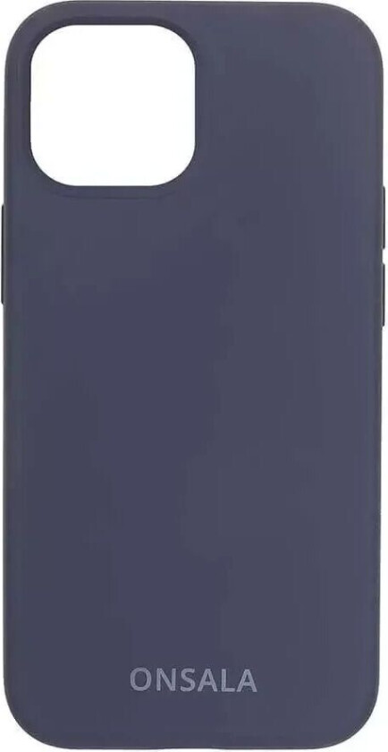 GEAR iPhone 13 Mini Onsala Collection True Liquid Silicone Bakdeksel - Cobalt Blue