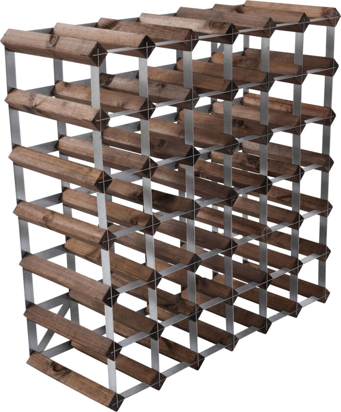 Vinstativ Påbyggingsbart 42 Flasker Dark Oak