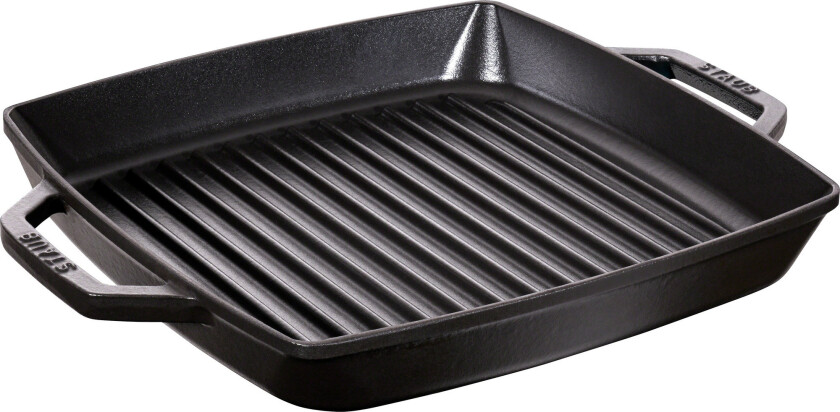 Pure Grill kvadratisk 28 cm svart
