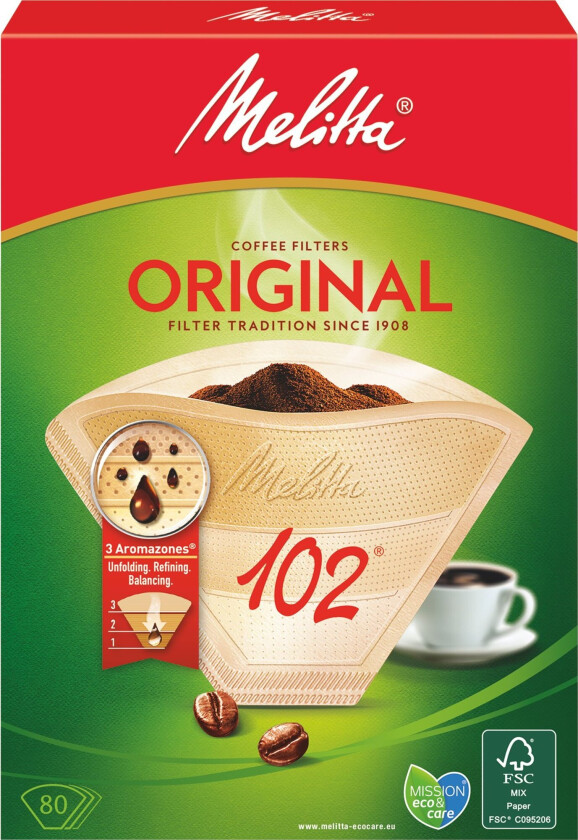 Kaffefilter 102/80