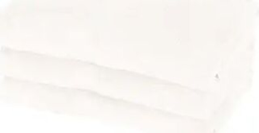 Badehåndkle - Hvit - - 70x140 cm