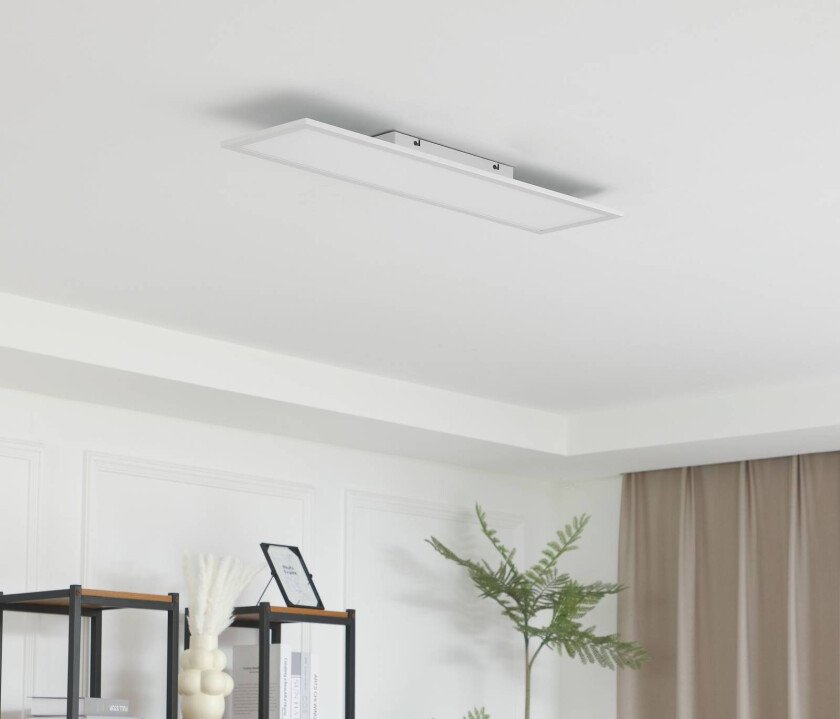 LED-panel Enhife, hvit, 80 x 20 cm, aluminium