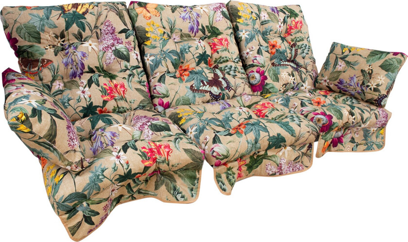 Swingputer AMAZONIA 108x56x10cm, beige floral