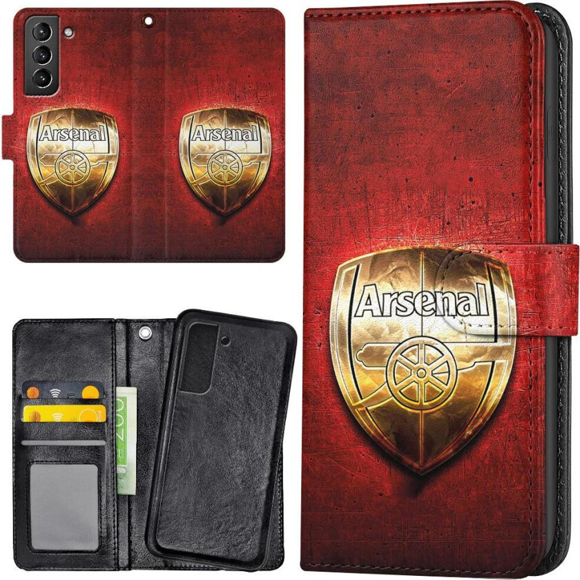 Samsung Galaxy S21 FE 5G - Lommebok Deksel Arsenal