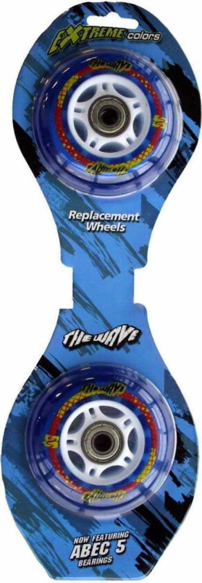 Streetsurfing Waveboard Hjul Blue Pair
