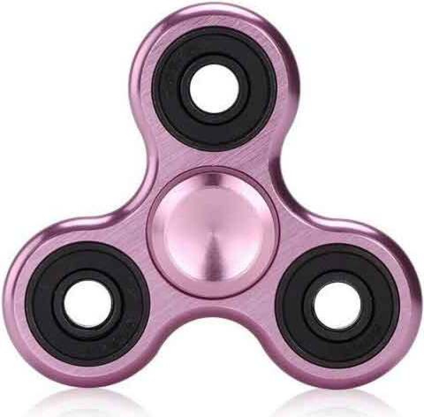 Fidget Spinner Aluminimum Rosa
