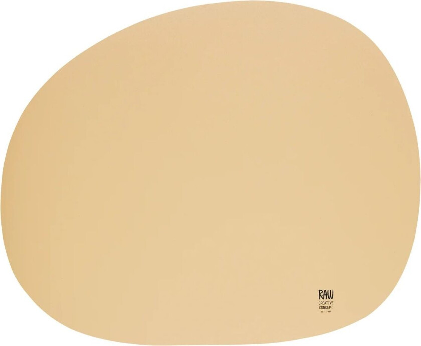 Aida Raw spisebrikke 41 x 33,5 cm Lollypop yellow