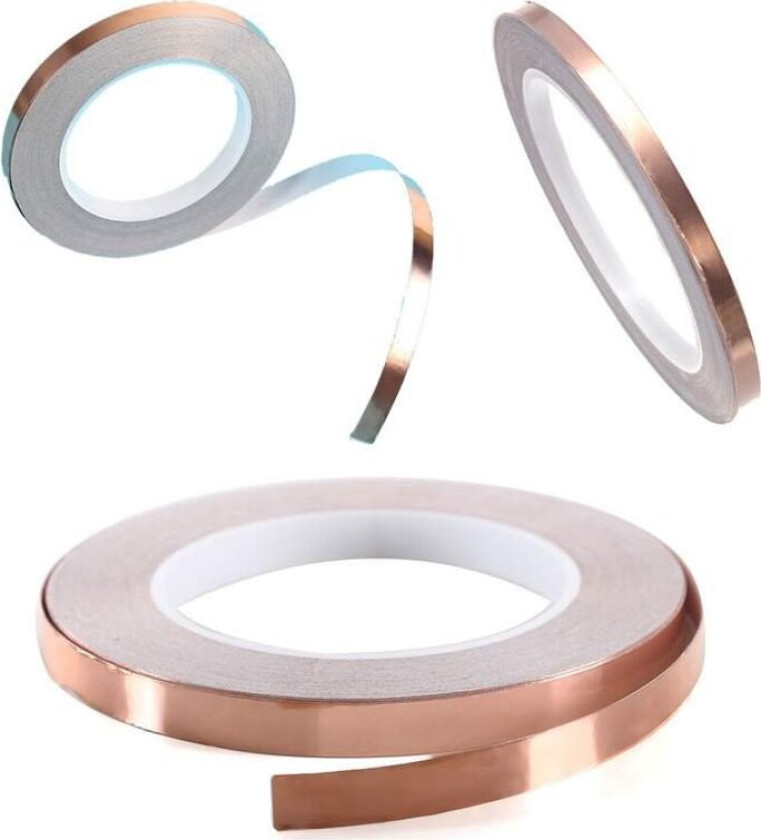 Kobbertape mot snegler - 10 mm bredd - 20 m rull