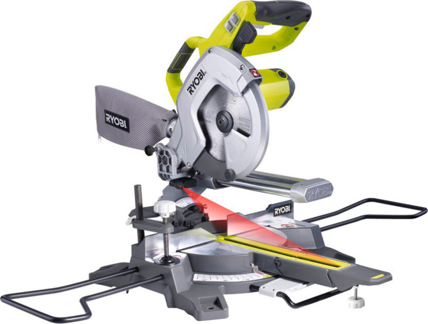 Ryobi Ems216l - Skyvbar Kombigjæresag - 1200 W - 216 Mm