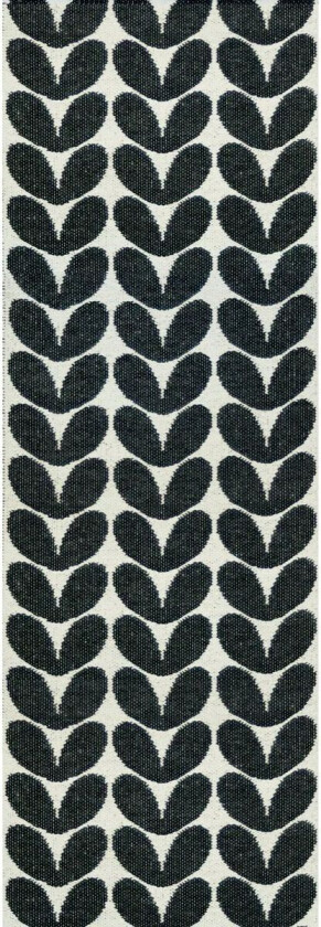 Karin gulvteppe svart 70x100 cm