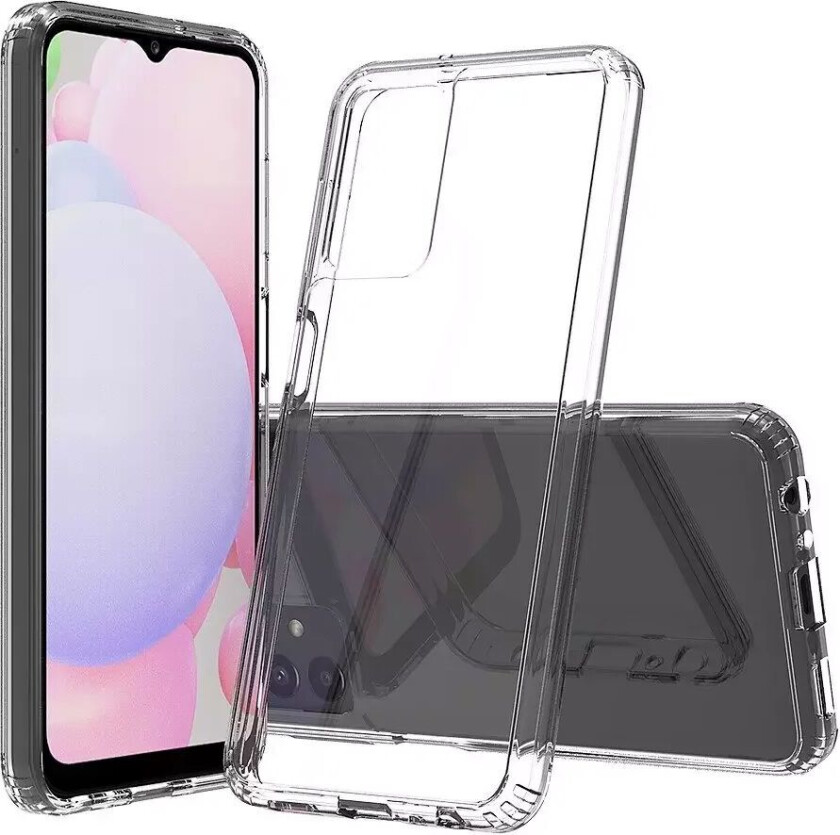 Samsung Galaxy A13 (4G) Akryl Bumper Bakdeksel - Gjennomsiktig