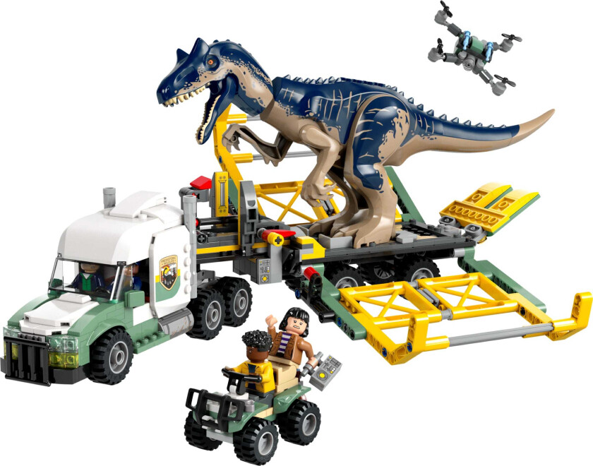 Jurassic World 76966 Dinosauroppdrag - Allosaurus-transport