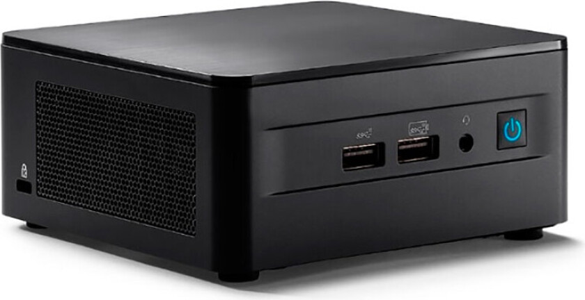 Nuc 12 Pro Kit Nuc12wshi5 - Barebone - 1 X Core I5 Wlan: - 802.11a/b/g/n/ac/ax (Wi-Fi 6e) - Svart