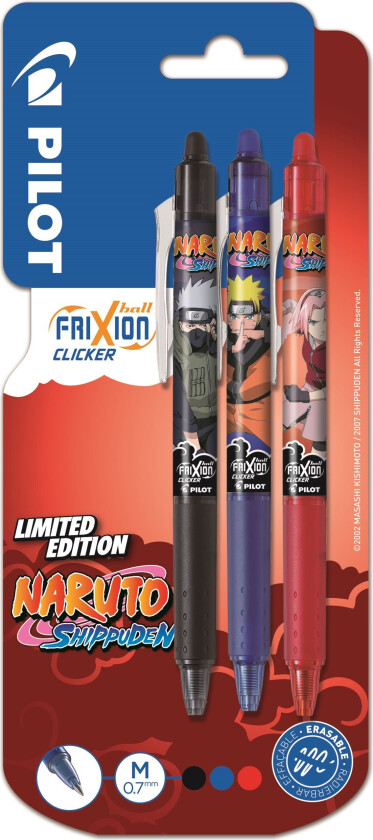 Frixion Clicker M/klik Naruto 0,7 Ass (3)