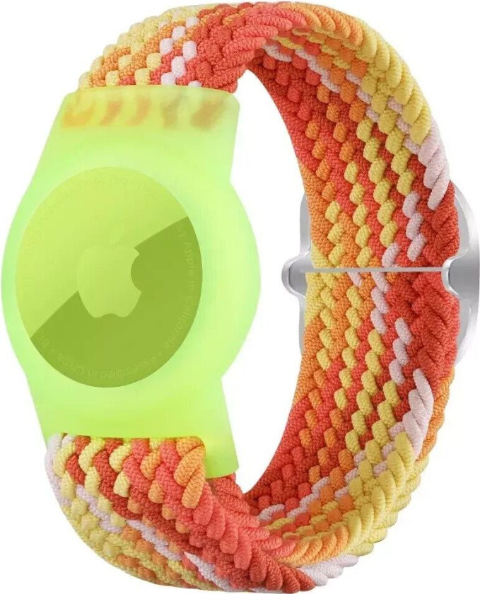 AirTag Flettet Stoffrem - Multi