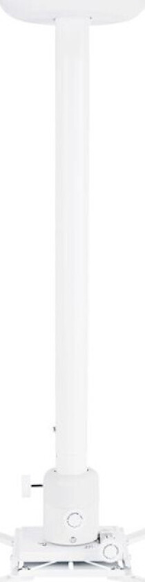 M Universal Projector Ceiling Mount 900-1600 med Finjustering - Monteringssæt (til loftmontering) - for projektor - aluminium - hvit - loftsmonterbar