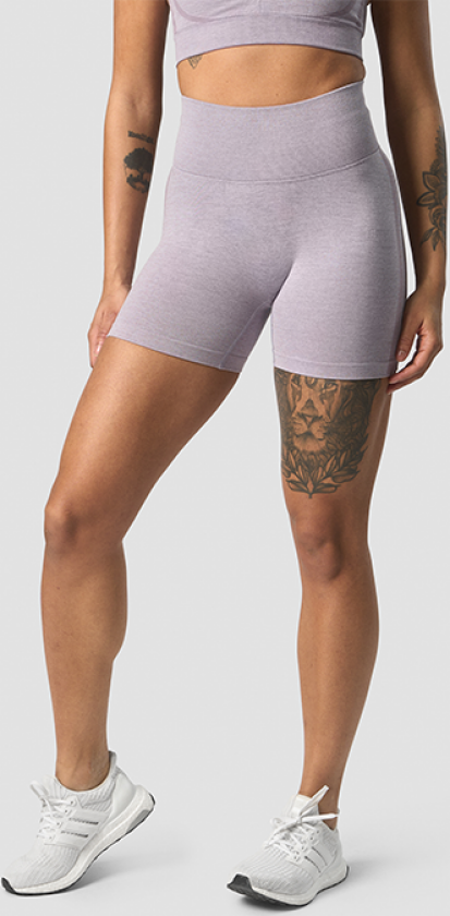 Rush Seamless Shorts, Lilac Melange