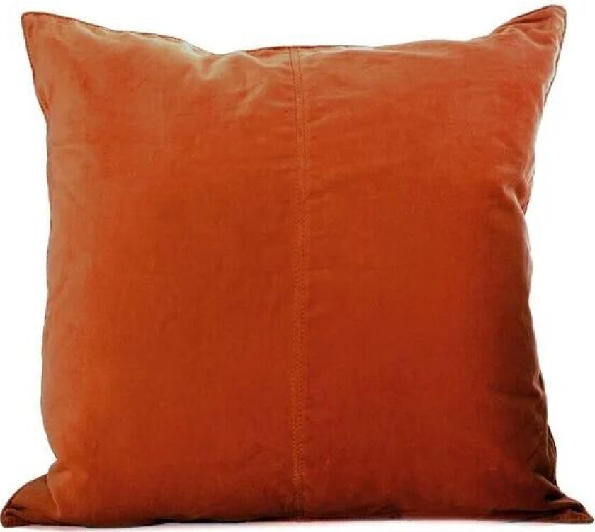 Velvet Collection putetrekk 50x50 cm Cognac