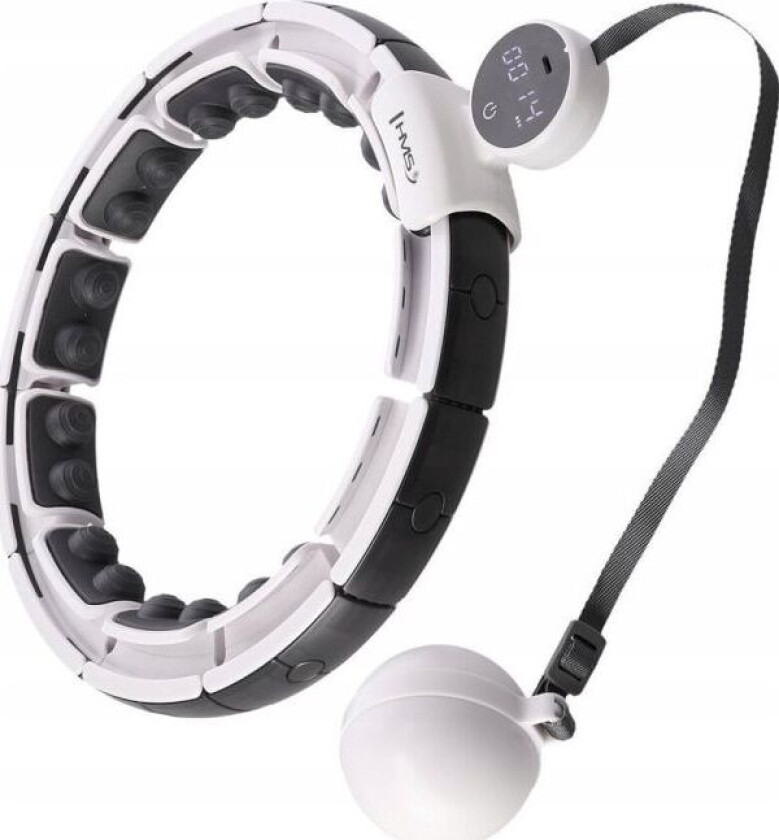 Hula Hop HMS HHM16 med magnet og vægt hvid + tæller