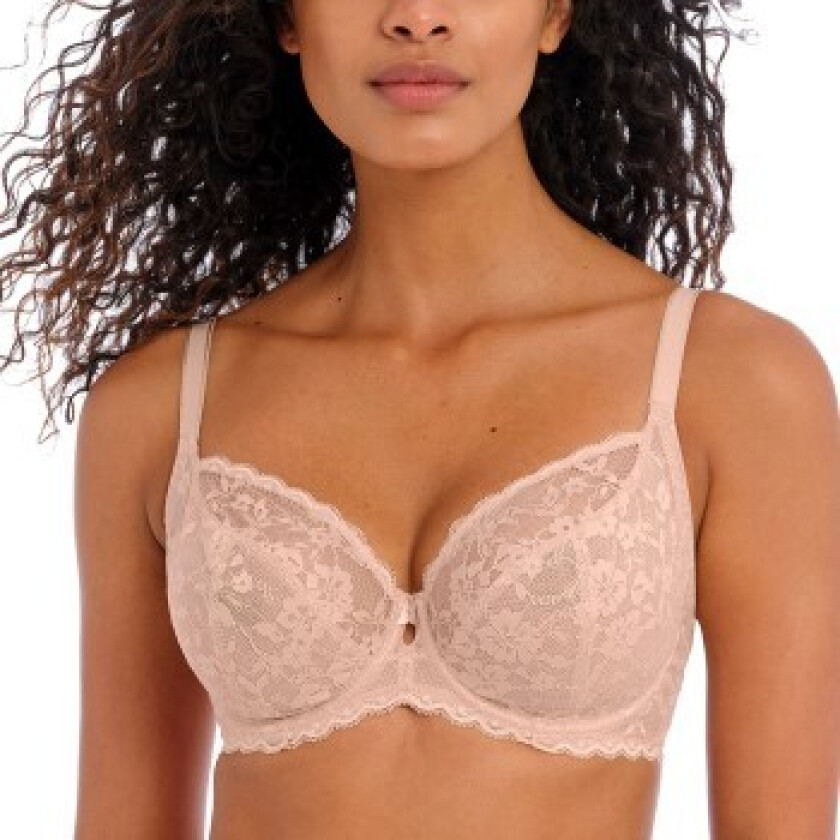 BH Off Beat UW Plunge Bra Beige E 70 Dame