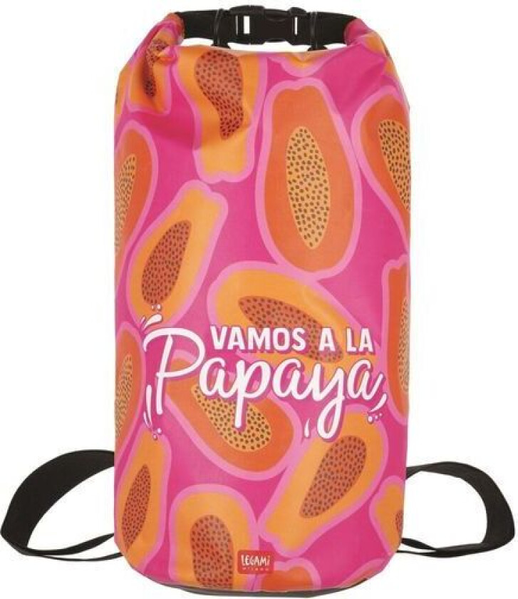 Vanntett Pakksekk 10l "Vamos A La Papaya" Legami