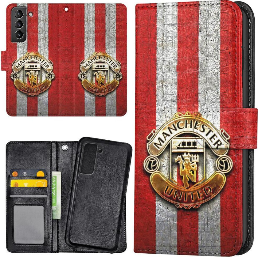 Samsung Galaxy S21 FE 5G - Lommebok Deksel Manchester United