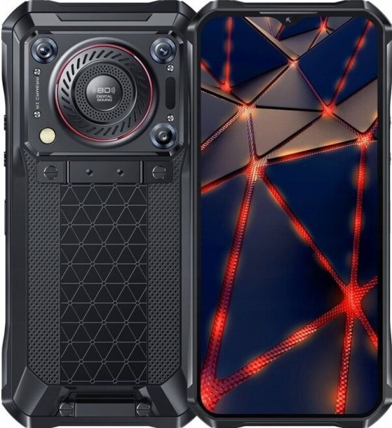 Oukitel WP33 Pro 5G-telefon, 256/24 GB, svart