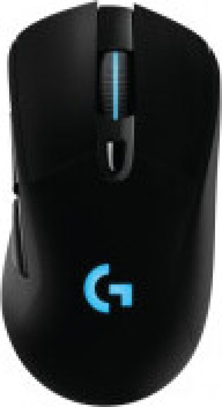 Wireless Gaming Mouse G703 LIGHTSPEED with HERO 16K Sensor - Mus - optisk - 6 knapper - trådløs, kablet - USB, 2.4 GHz - USB Logitech LIGHTSPEED-mottaker