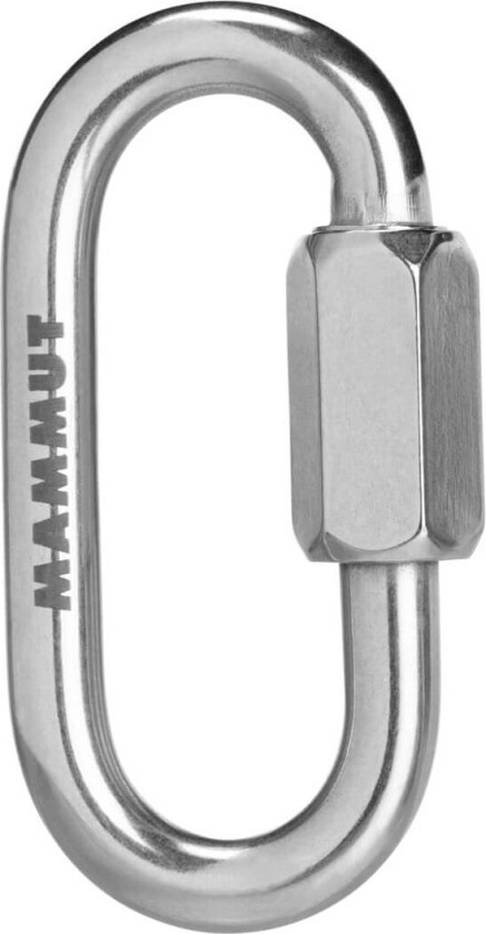 Maillon Screw Gate/poli 8 mm