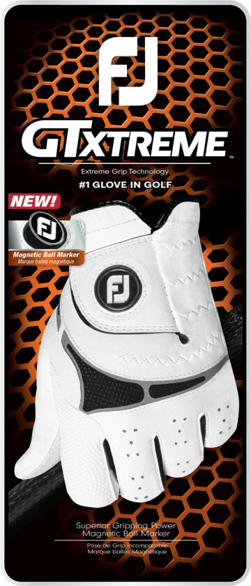 Footjoy GT Xtreme - 23 MRH, golfhanske høyre herre White