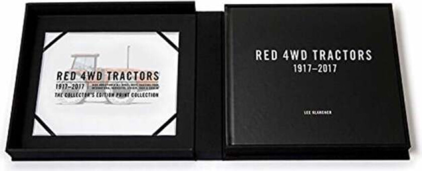 Red 4wd Tractors 1957 - 2017 Collector'S Edition Av Lee Klancher