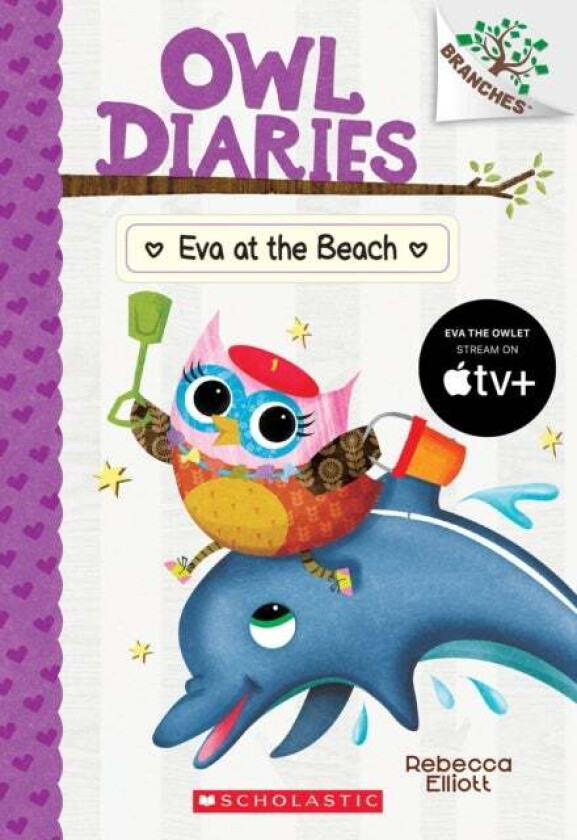 Eva At The Beach: A Branches Book (Owl Diaries #14) Av Rebecca Elliott