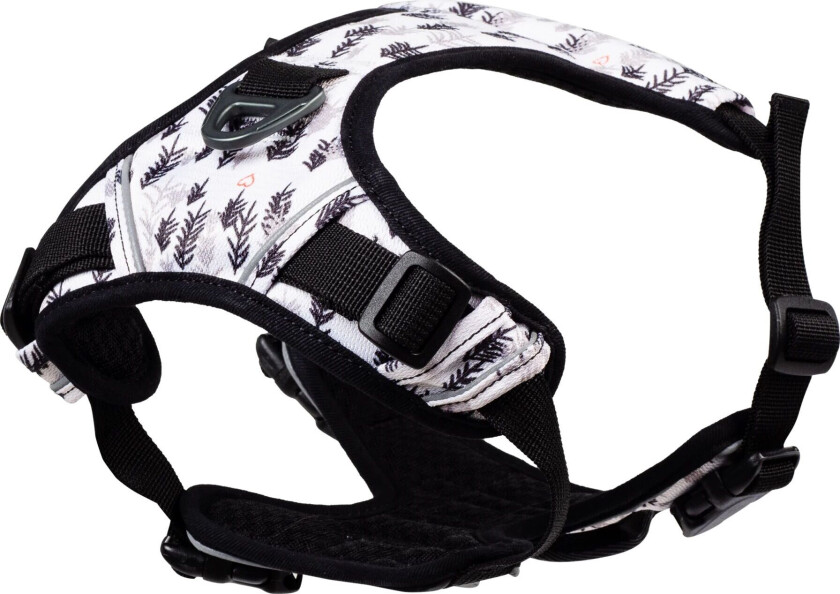 Alpine Reflective Harness Tree Hugger, hundesele Black Tree Hugger