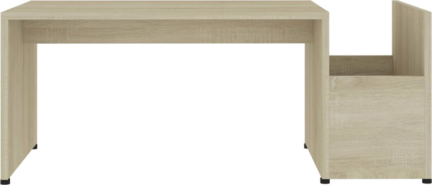 Salongbord sonoma eik 90x45x35 cm sponplate