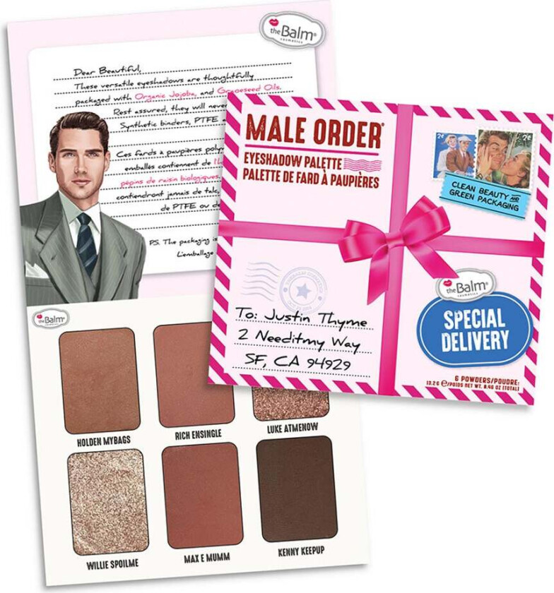 Male Order - Special Delivery Eyeshadow Palette 13,2 g