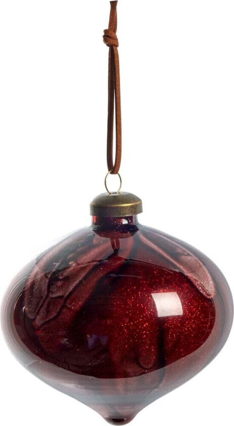 Nosille juletrekule 8 cm Pomegranate