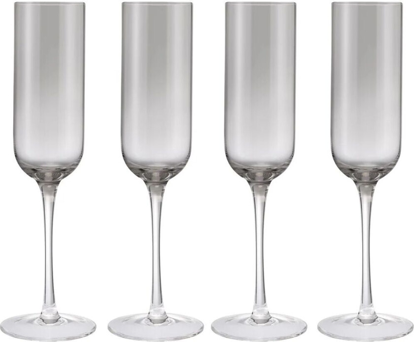 Fuumi champagneglass 22 cl 4-pk Smoke-klar