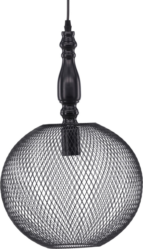 Valence belysning pendel lys 30x30x48cm svart.