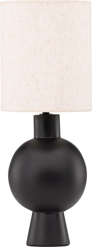 Mysterna belysning bordlampe 21x21x55cm svart.