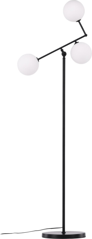 Marsan belysning gulv lampe 28x50x160cm svart.