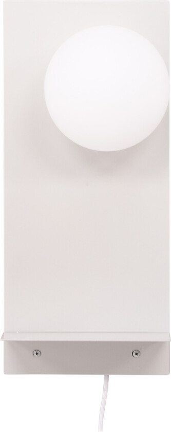 Troyes belysning vegglampe 20x17x45cm lysegrå.