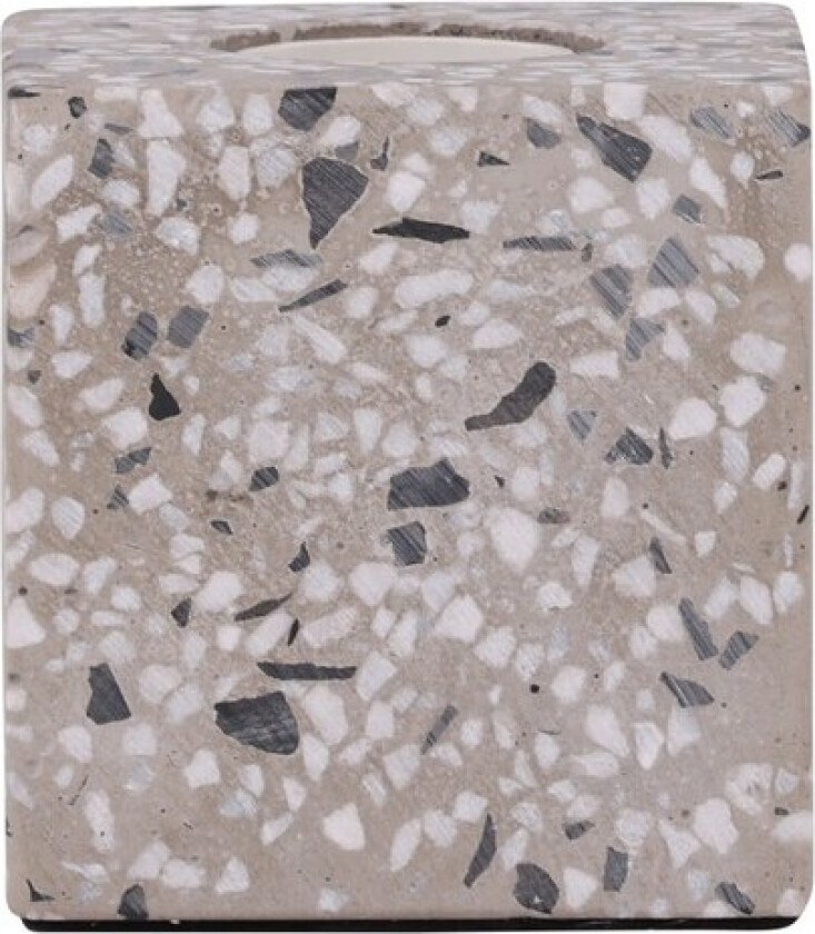 Rilche belysning bordlampe 9x9x9cm hvit.