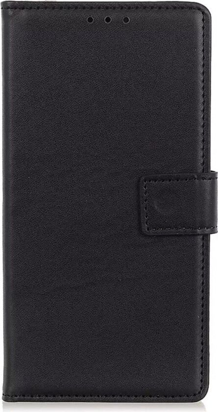 Samsung Galaxy M52 (5G) Folio PU Skinn Flip Deksel med Lommebok - Svart