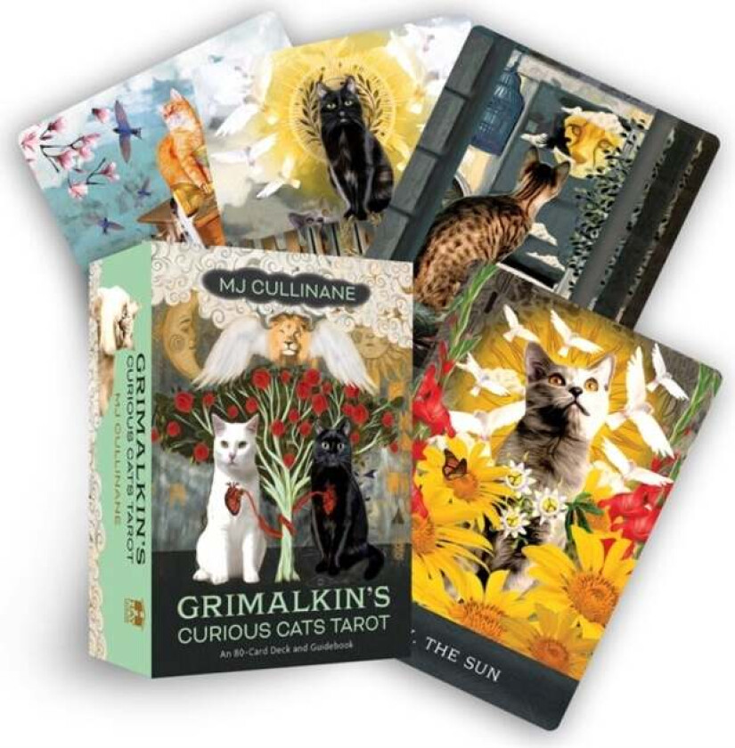 Grimalkin'S Curious Cats Tarot Av Mj Cullinane