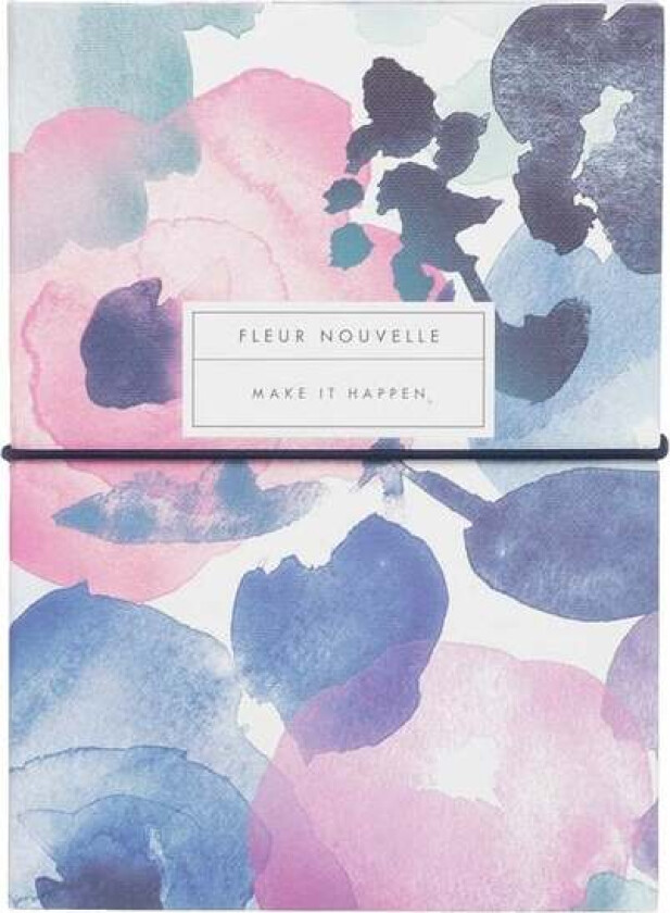 List Pad Notatbok Fleur A5 M/penn