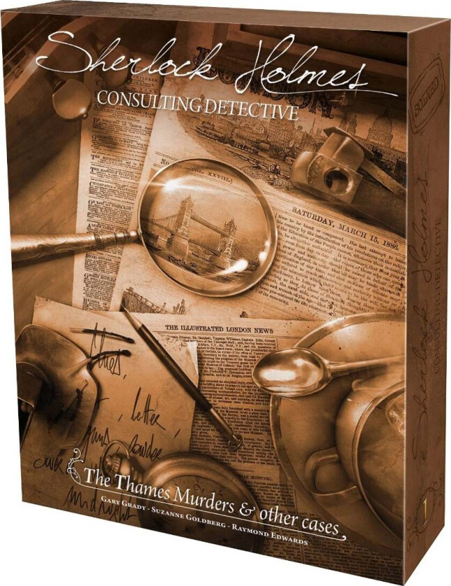 Spill Sherlock Holmes Thames Murders Eng