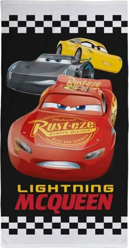 Badehåndkle - cars - 70x140cm