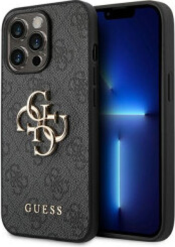 GUHCP14X4GMGGR iPhone 14 Pro Max 6,7 pilka/pilkas hardcase 4G Big Metal Logo