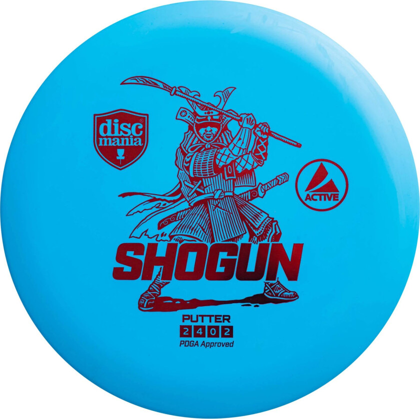 Active Putter Shogun White, putter frisbeegolf Light Blue