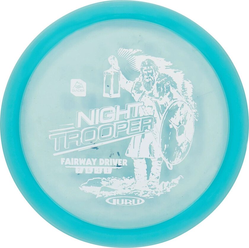 Glacier Line Driver Night Trooper, 170-175g, driver til frisbeegolf blue